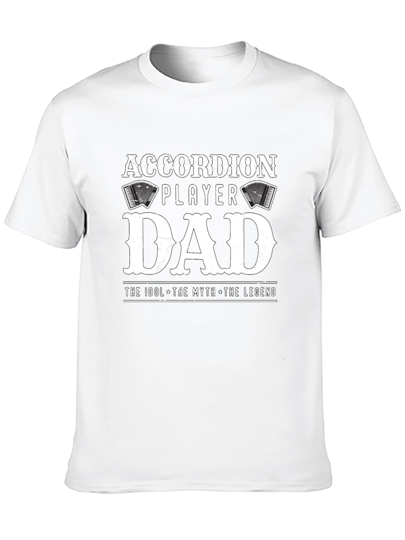 Accordion Player Dad T-Shirt