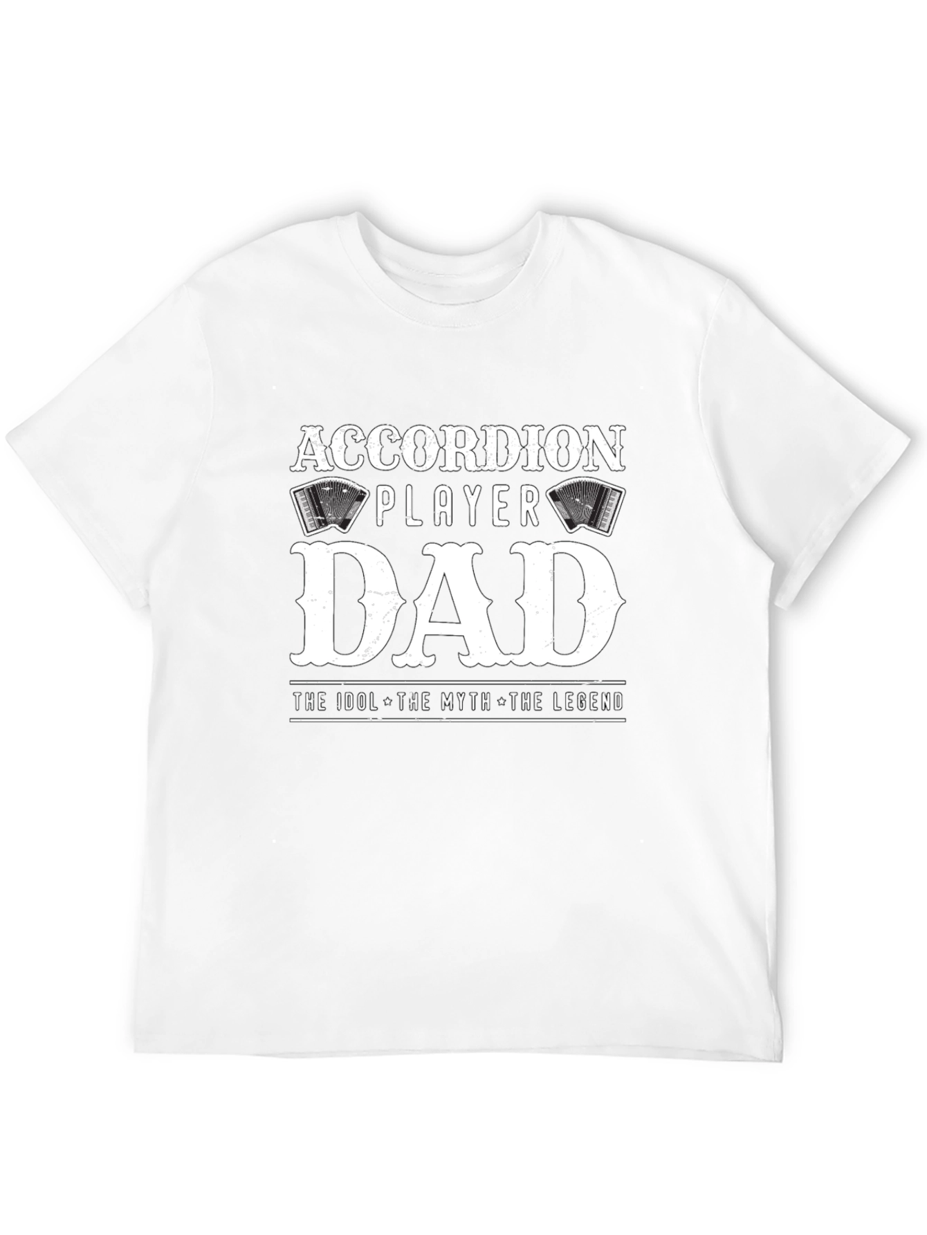 Accordion Player Dad T-Shirt