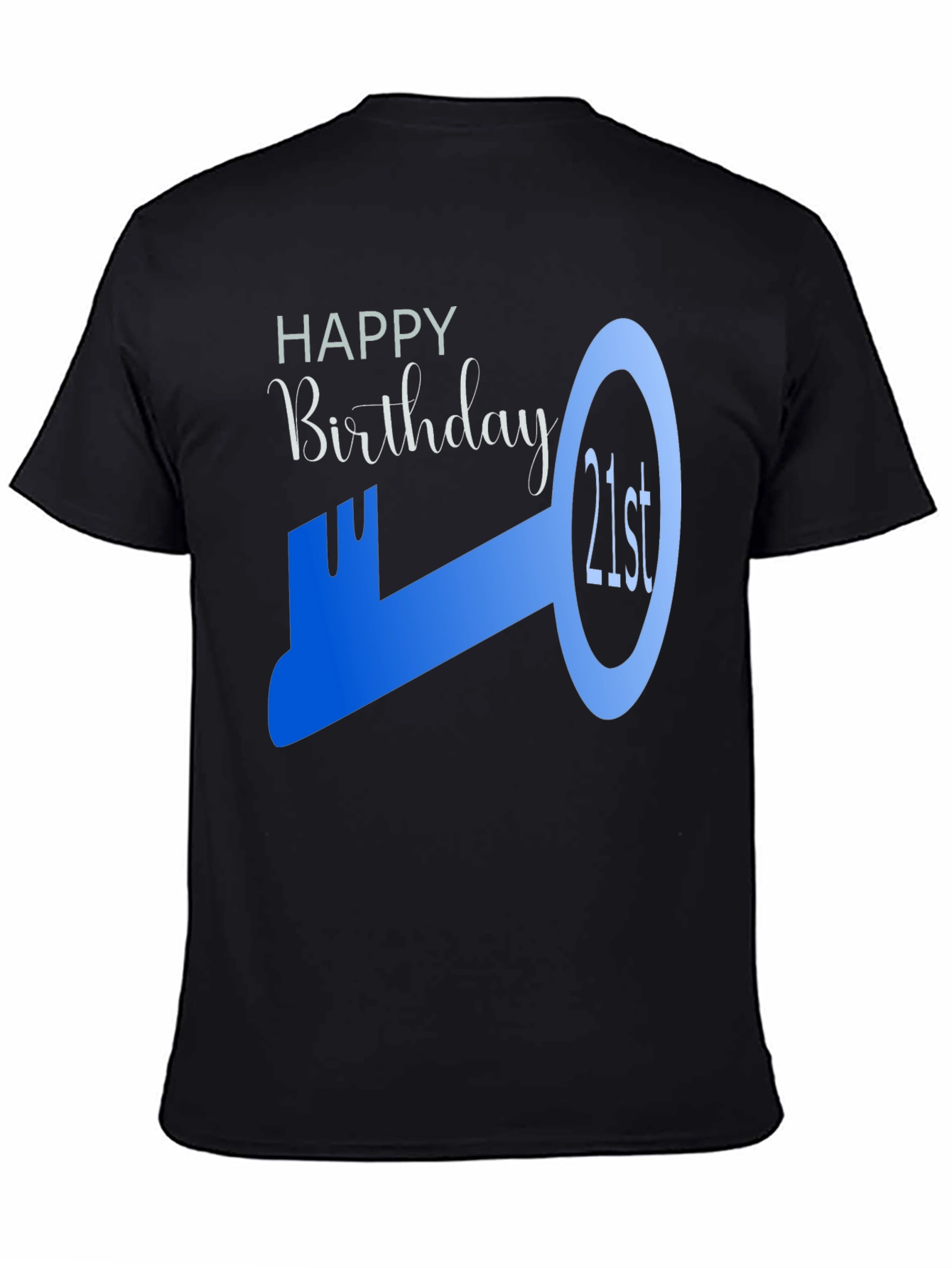 21st Birthday Key Graphic T-Shirt