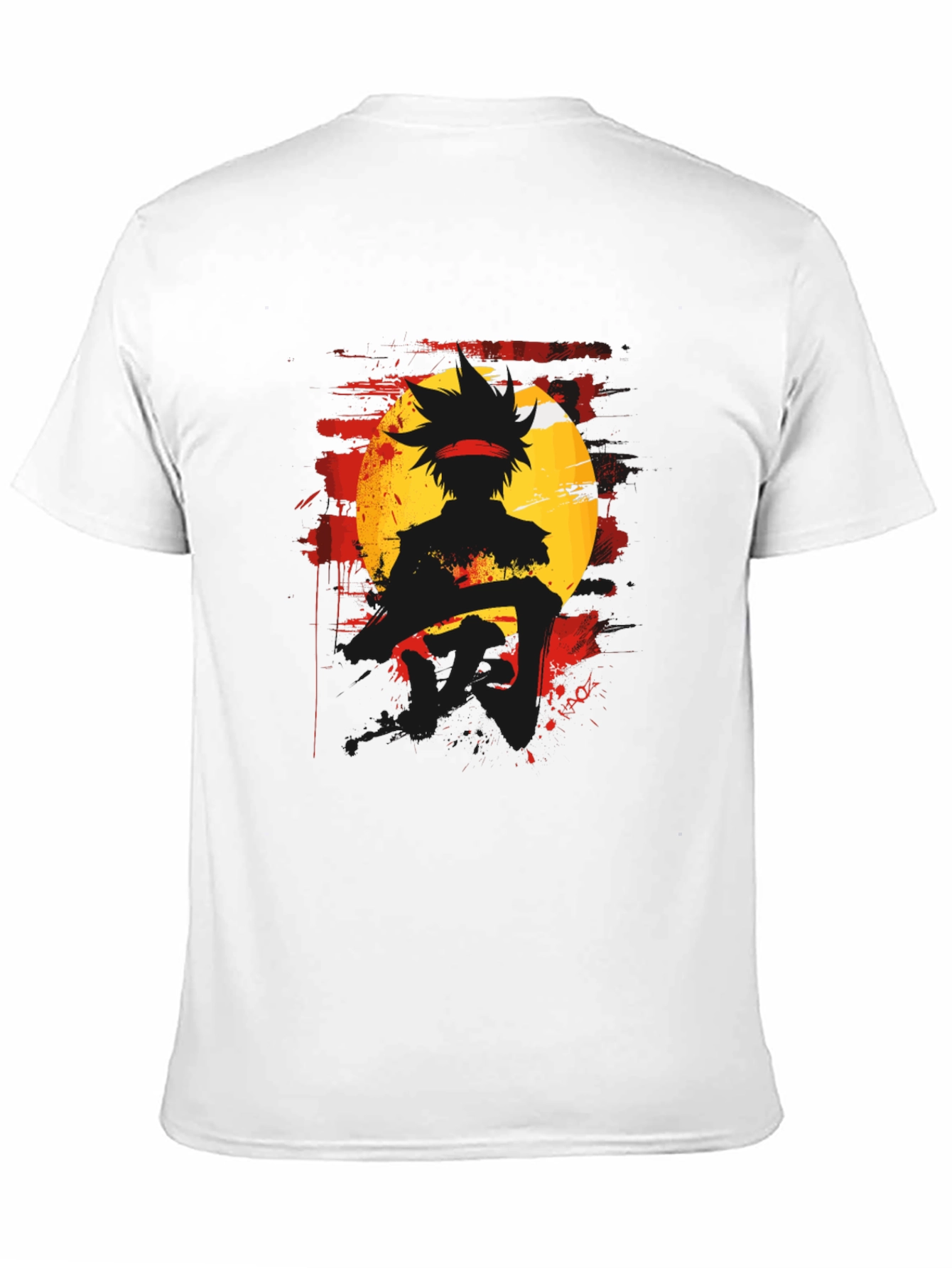 Anime Silhouette Graphic Tee