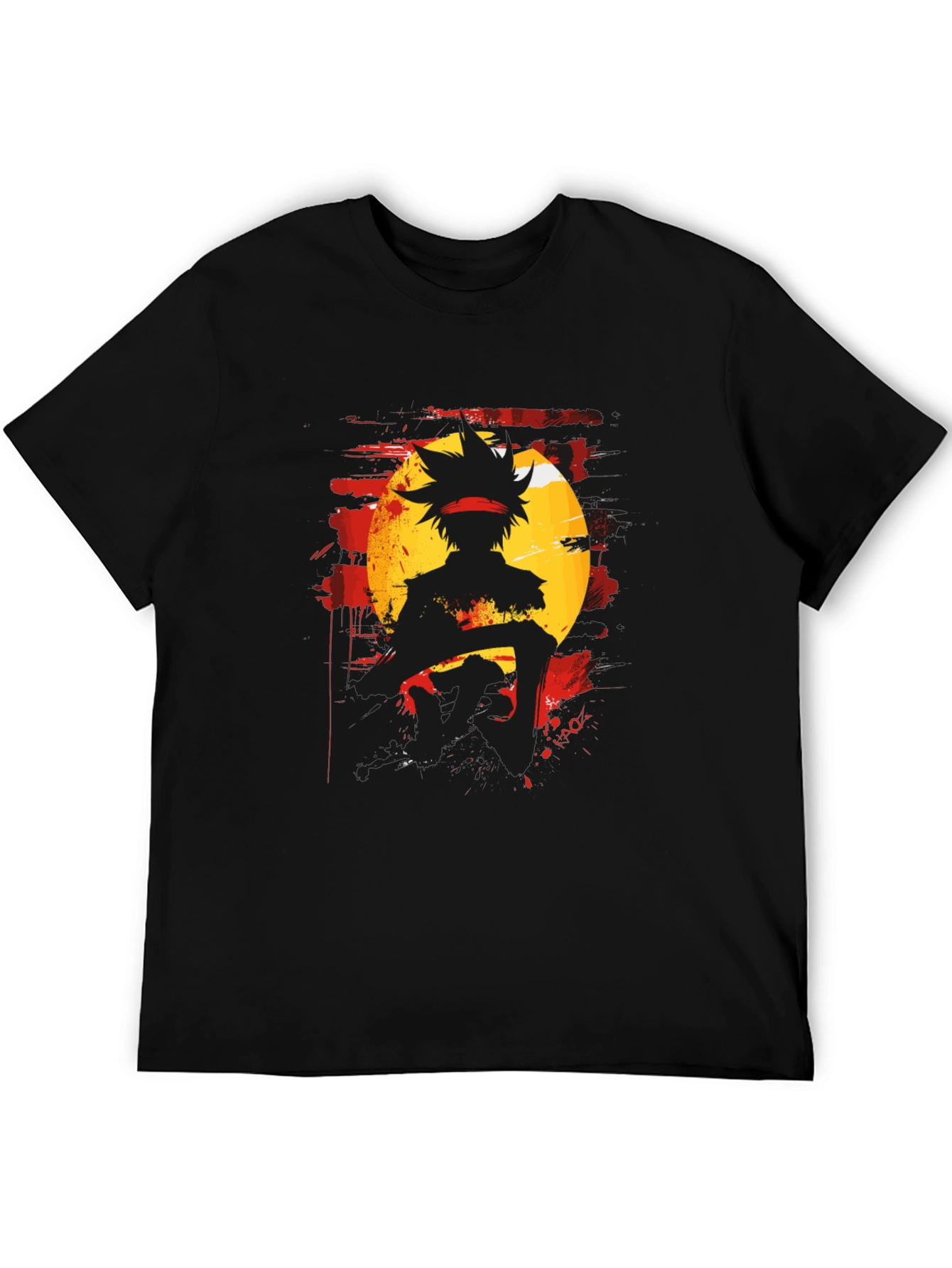 Anime Silhouette Graphic Tee