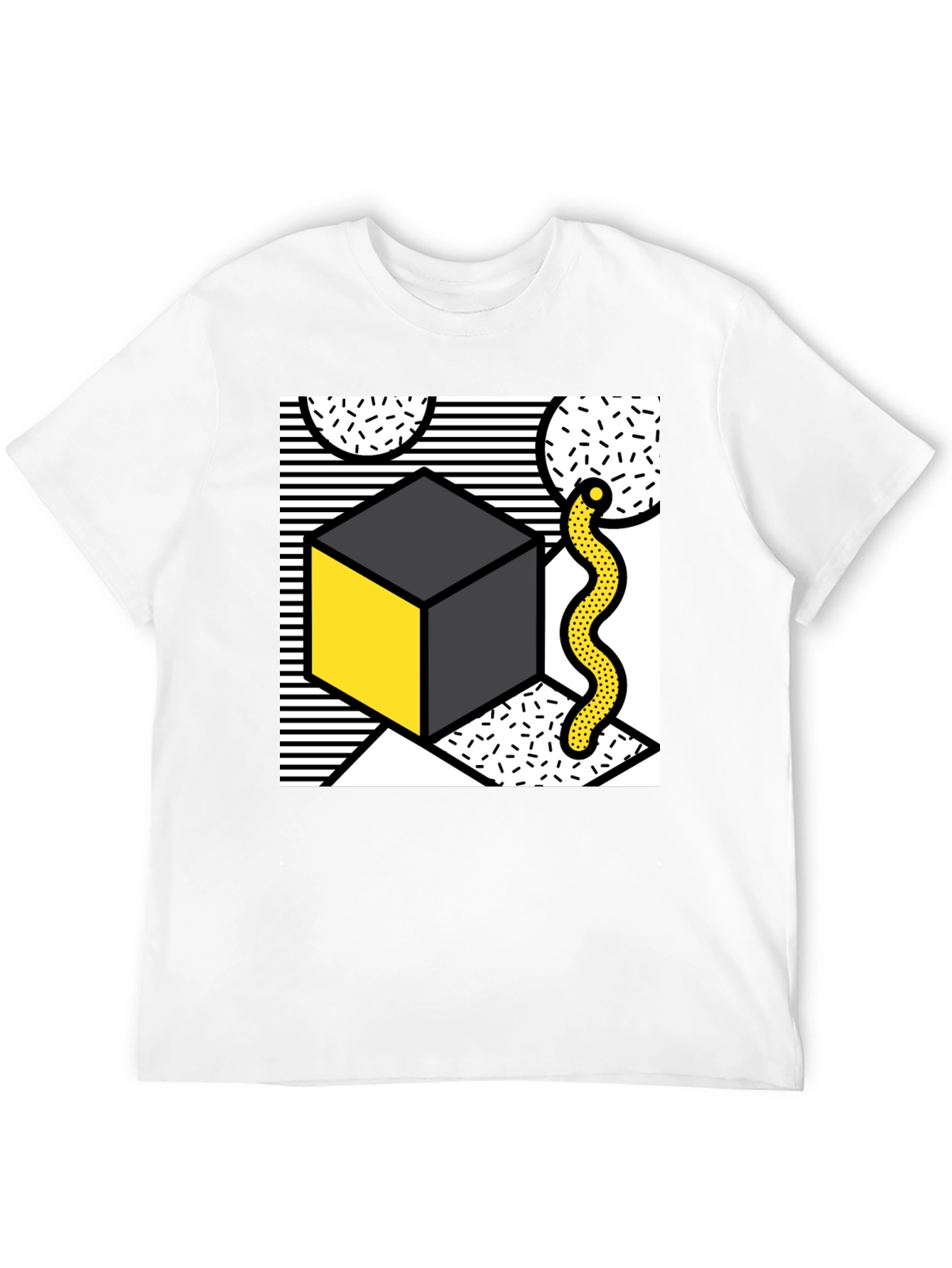 Abstract Geometric Art Graphic Tee