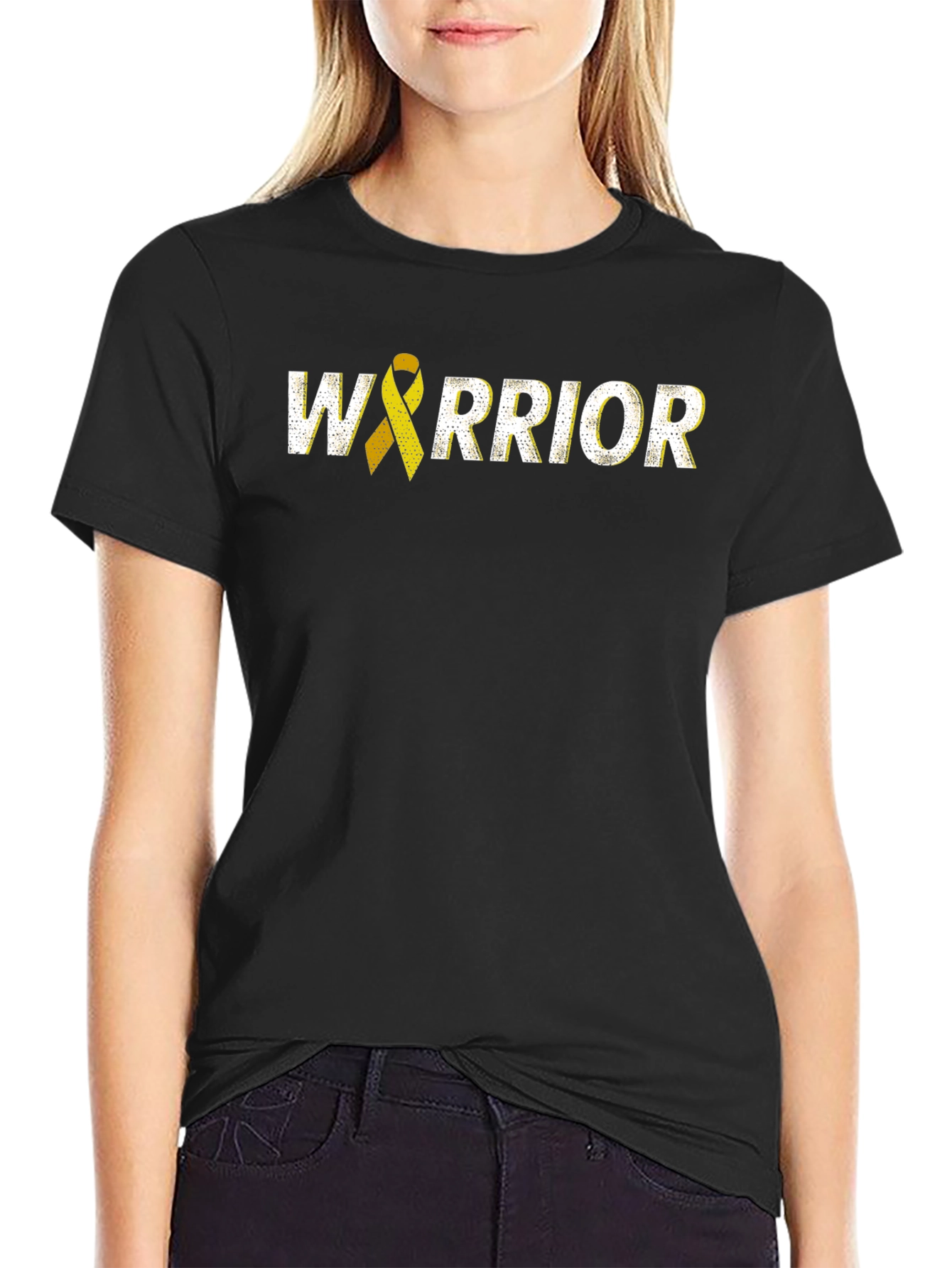 Warrior Ribbon T-Shirt - Support Awareness