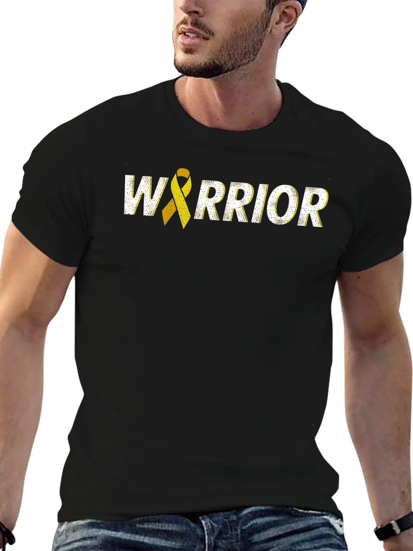 Warrior Ribbon T-Shirt - Support Awareness