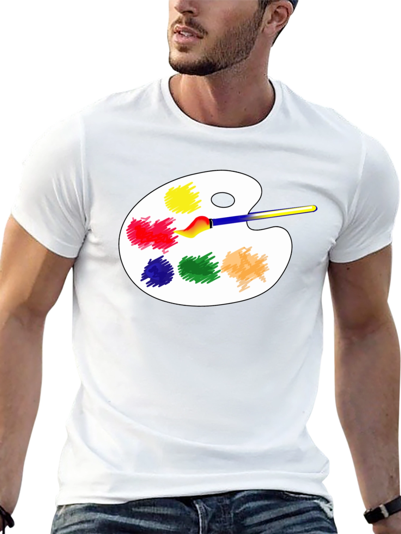 Artists Palette Graphic T-Shirt