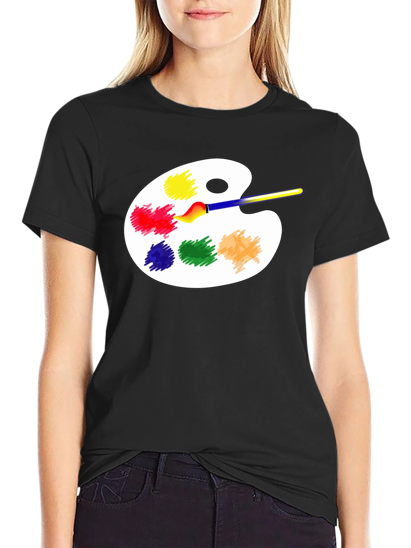 Artists Palette Graphic T-Shirt