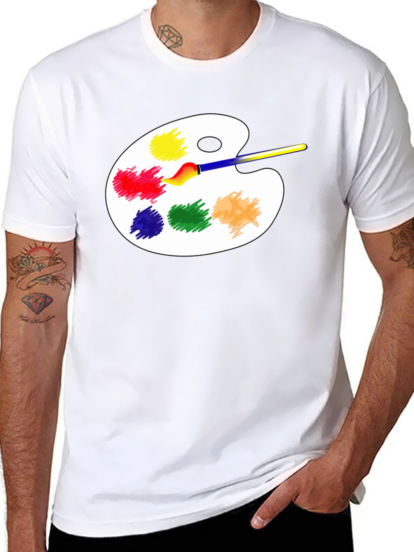 Artists Palette Graphic T-Shirt