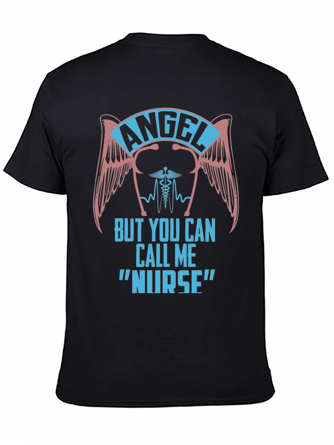 Angel Nurse Graphic T-Shirt - Soft & Stylish!