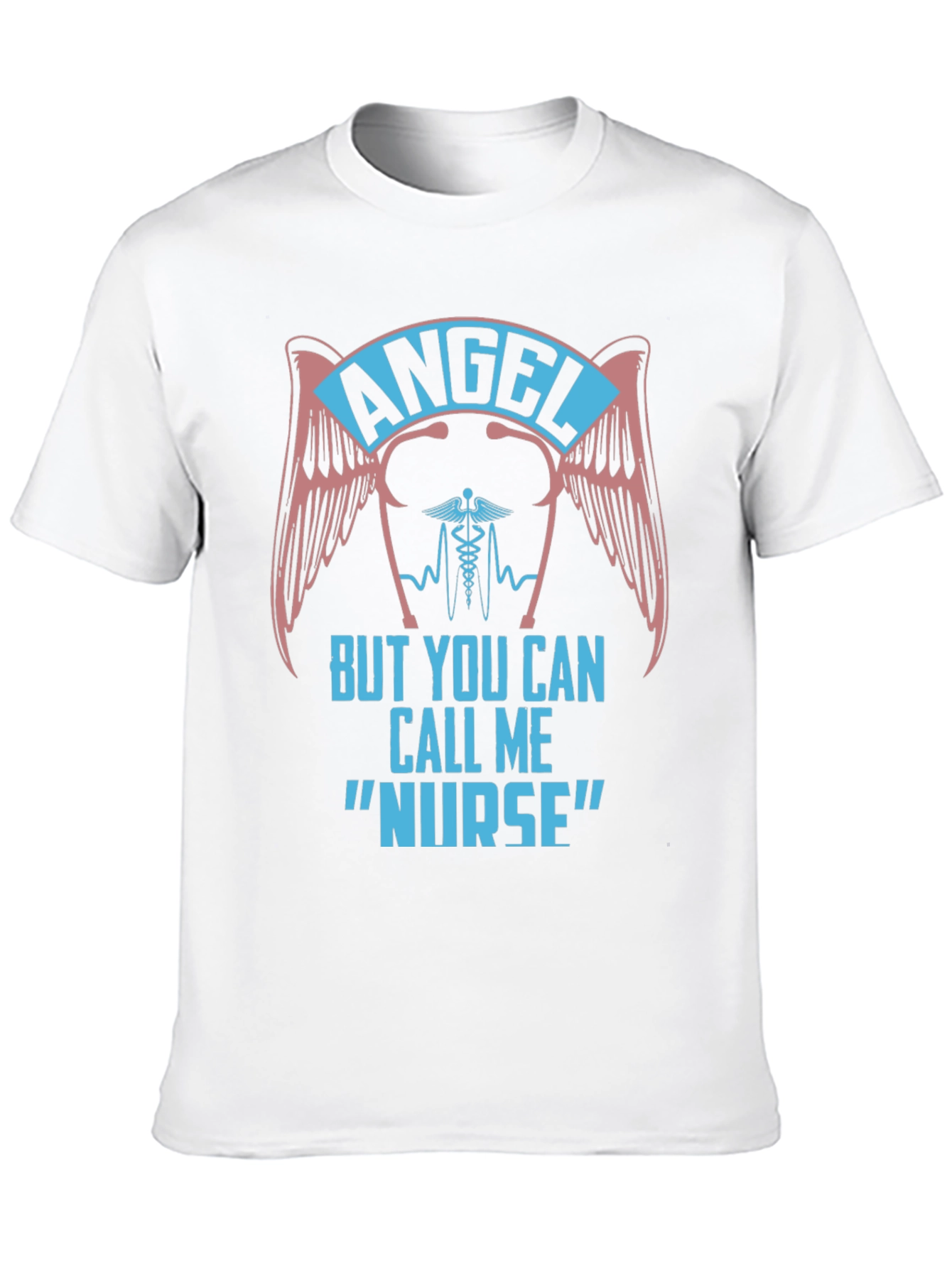 Angel Nurse Graphic T-Shirt - Soft & Stylish!
