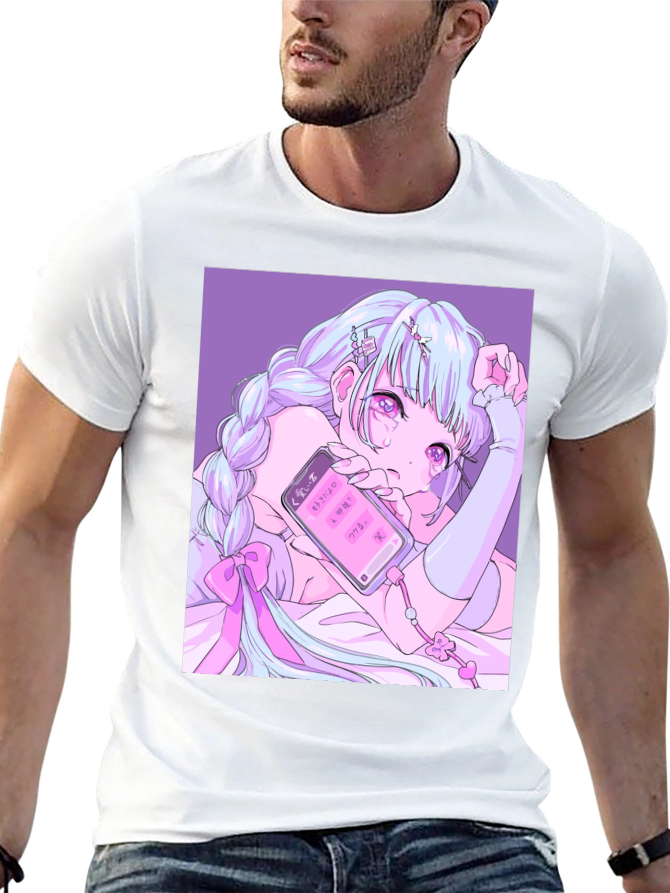 Anime Girl Graphic T-Shirt