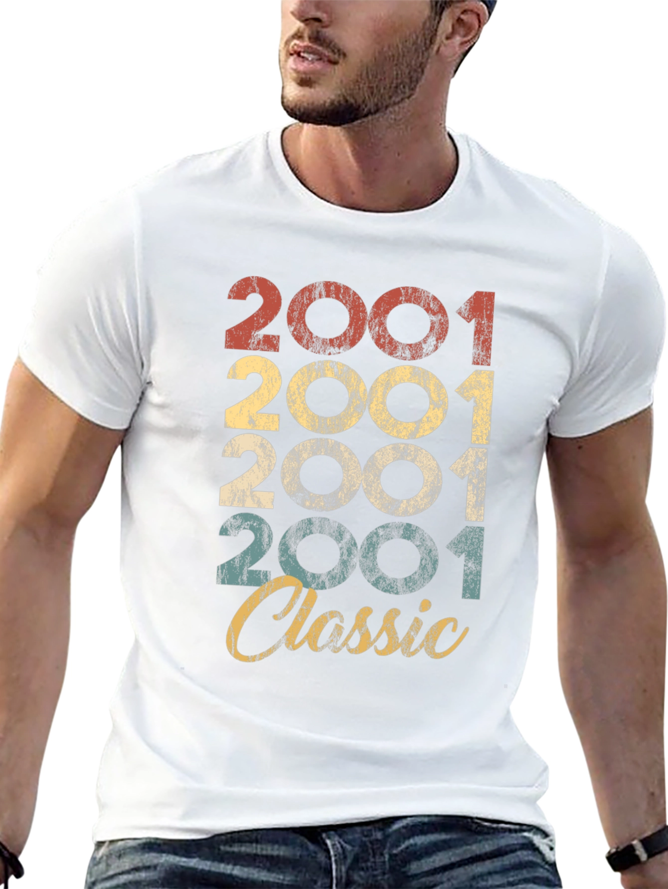 2001 Classic Retro Birthday T-Shirt