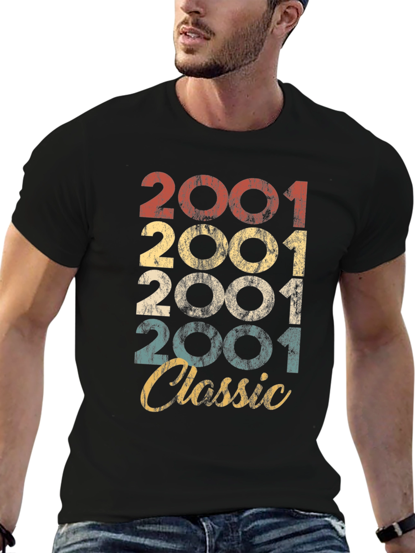 2001 Classic Retro Birthday T-Shirt