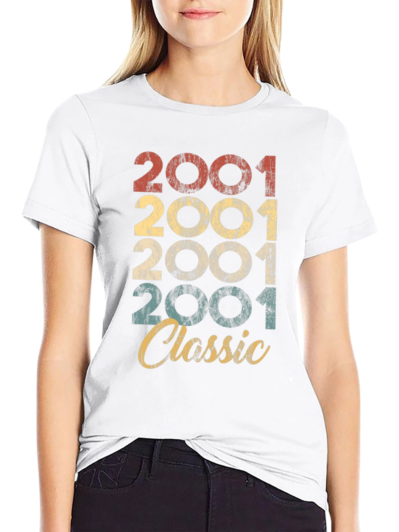 2001 Classic Retro Birthday T-Shirt