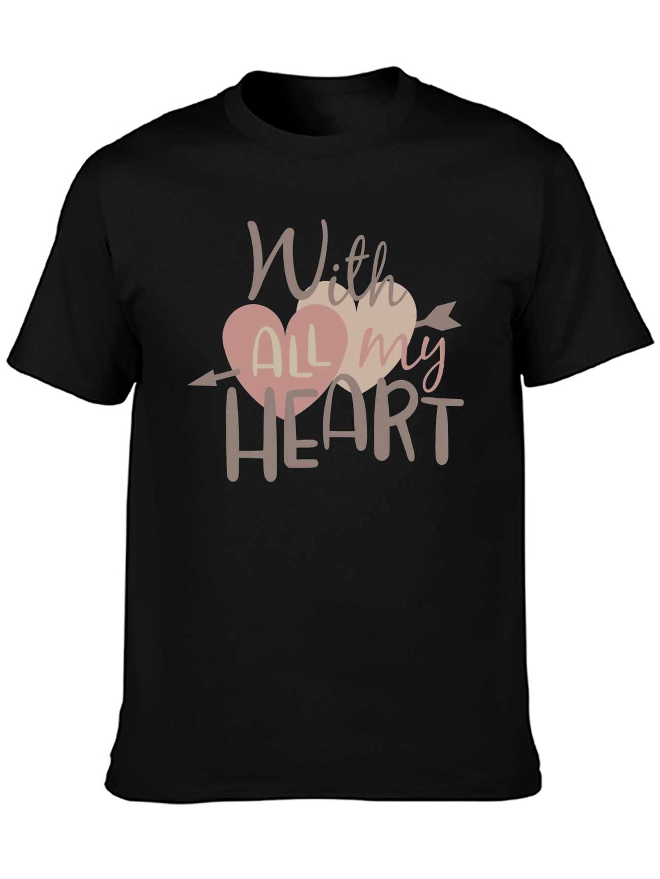 With All My Heart Graphic Tee