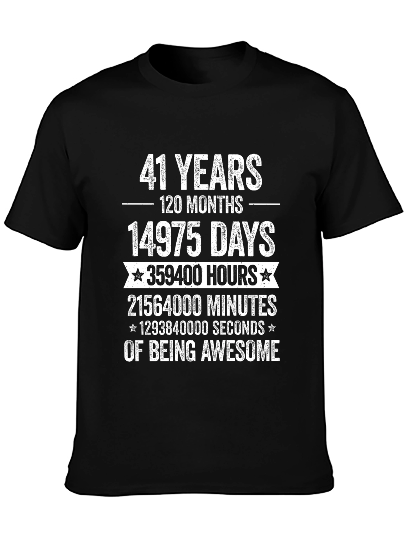 41st Birthday Awesome Graphic T-Shirt