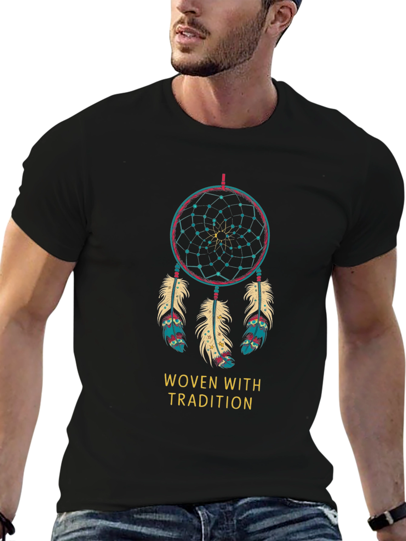 Woven With Tradition Dreamcatcher T-Shirt