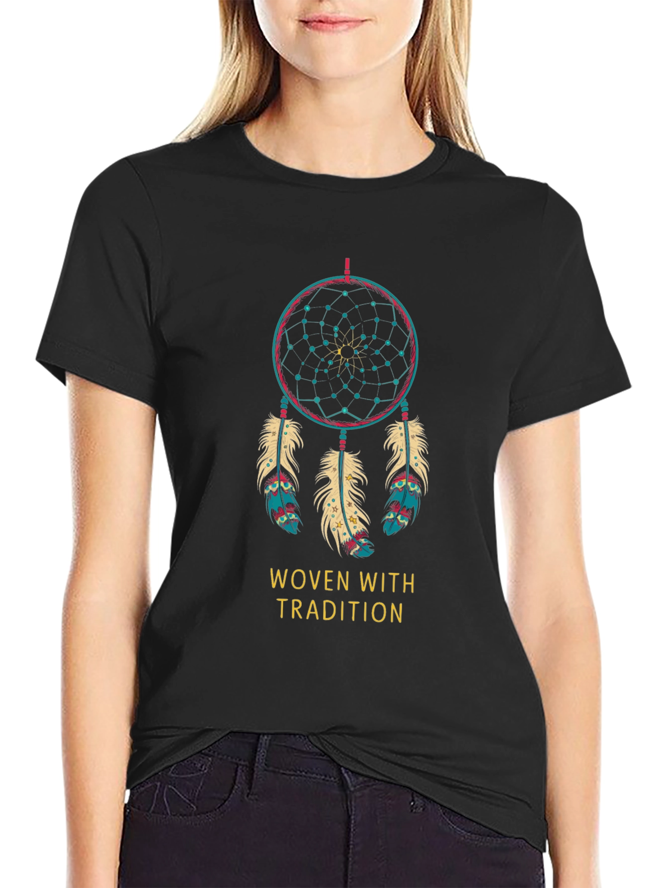 Woven With Tradition Dreamcatcher T-Shirt