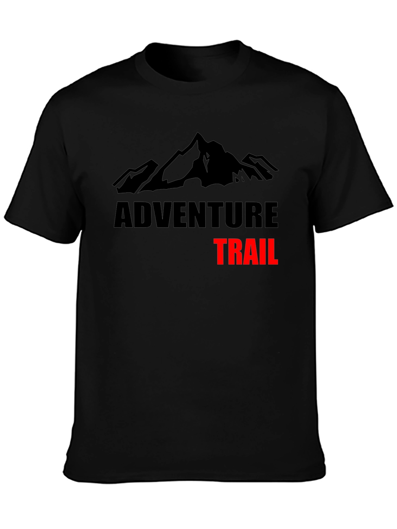 Adventure Trail Black T-Shirt