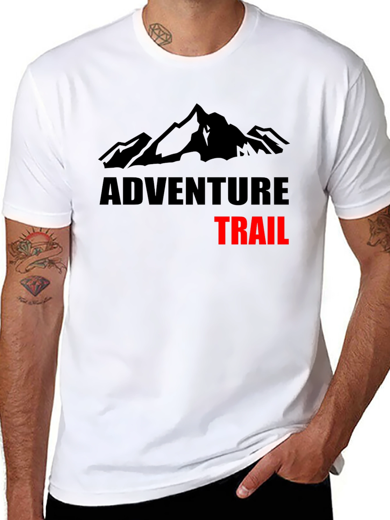 Adventure Trail Black T-Shirt