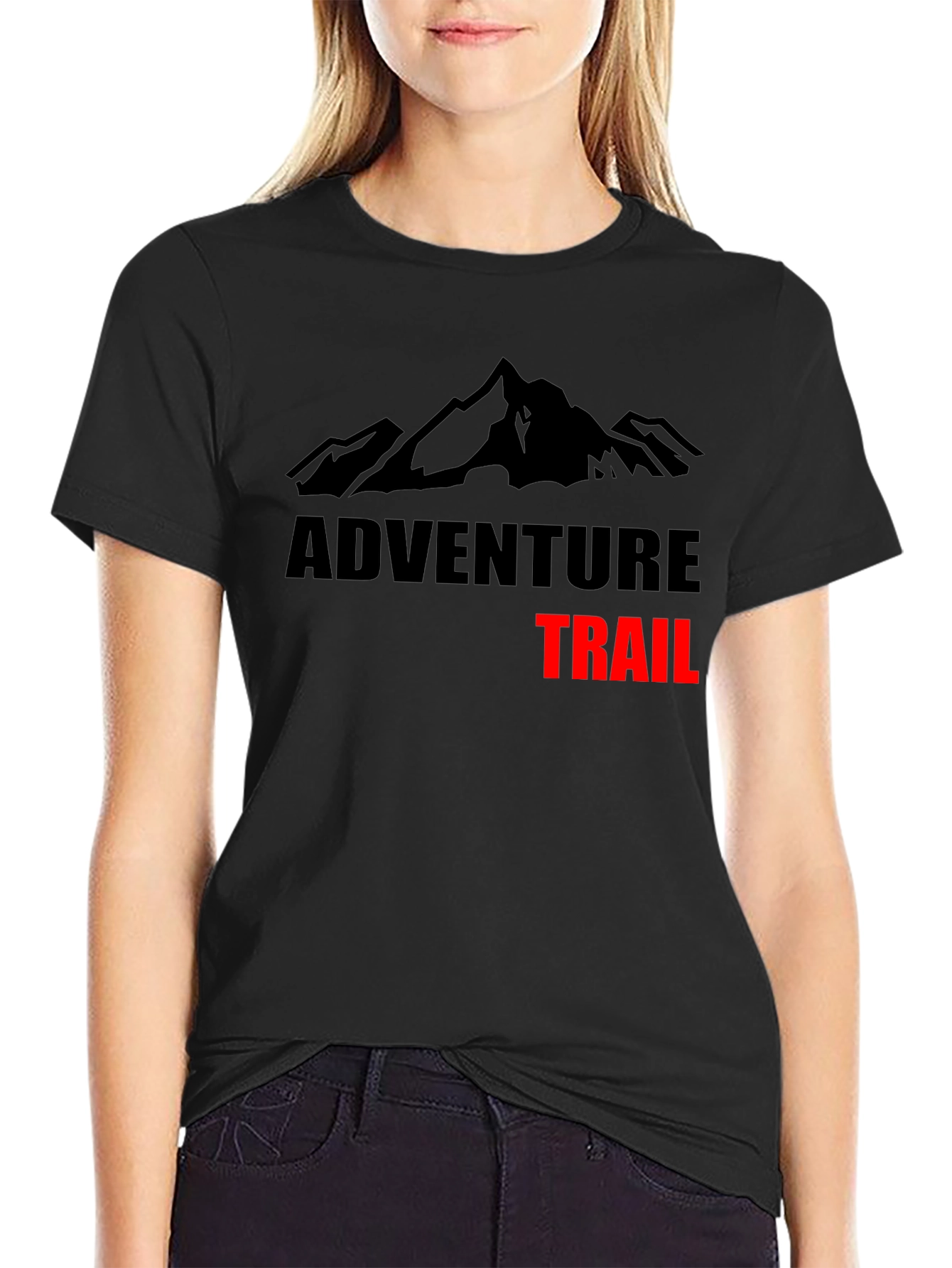 Adventure Trail Black T-Shirt