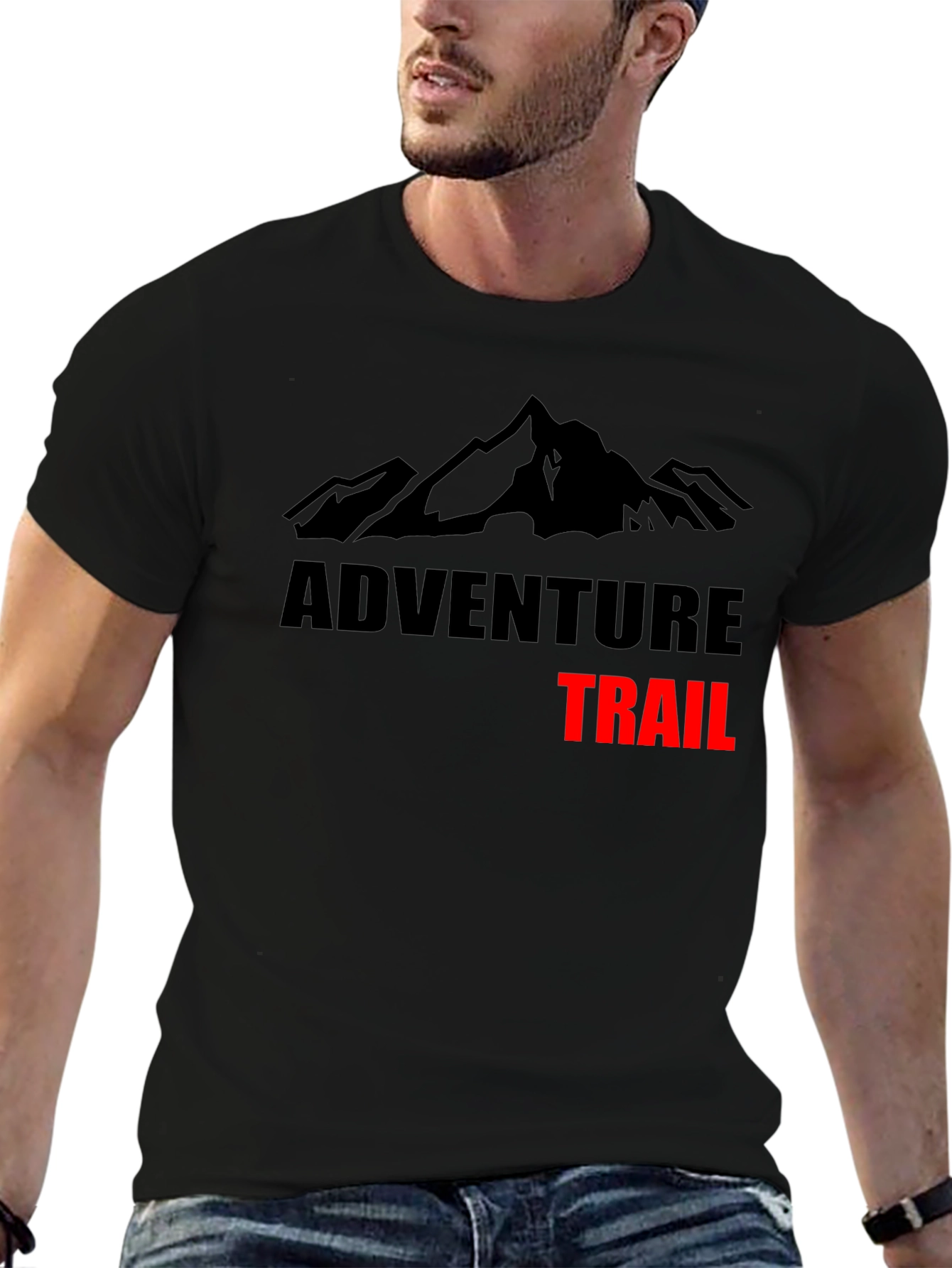 Adventure Trail Black T-Shirt