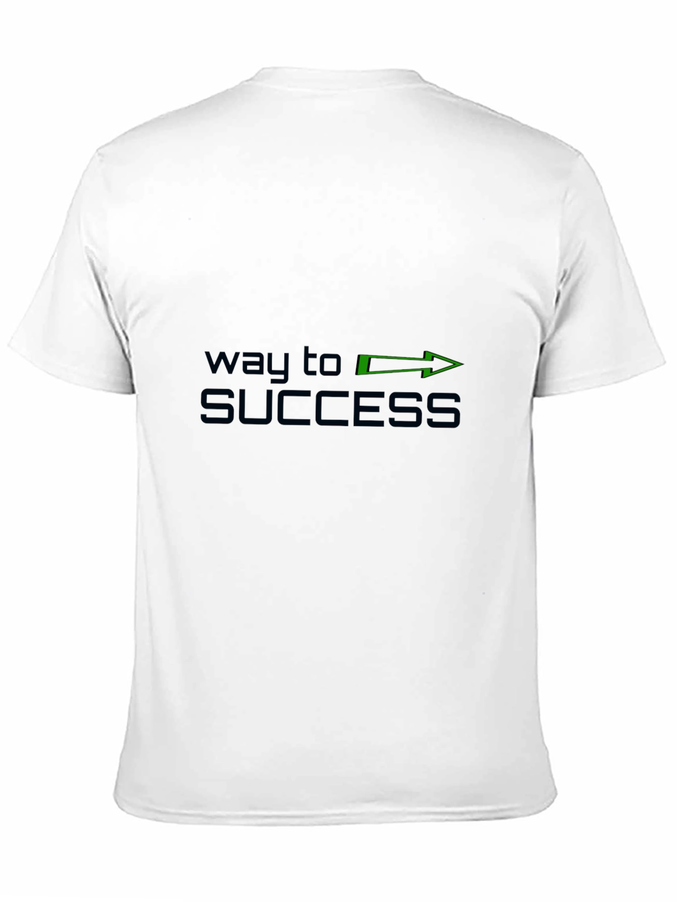 Way To Success Graphic Tee - Black