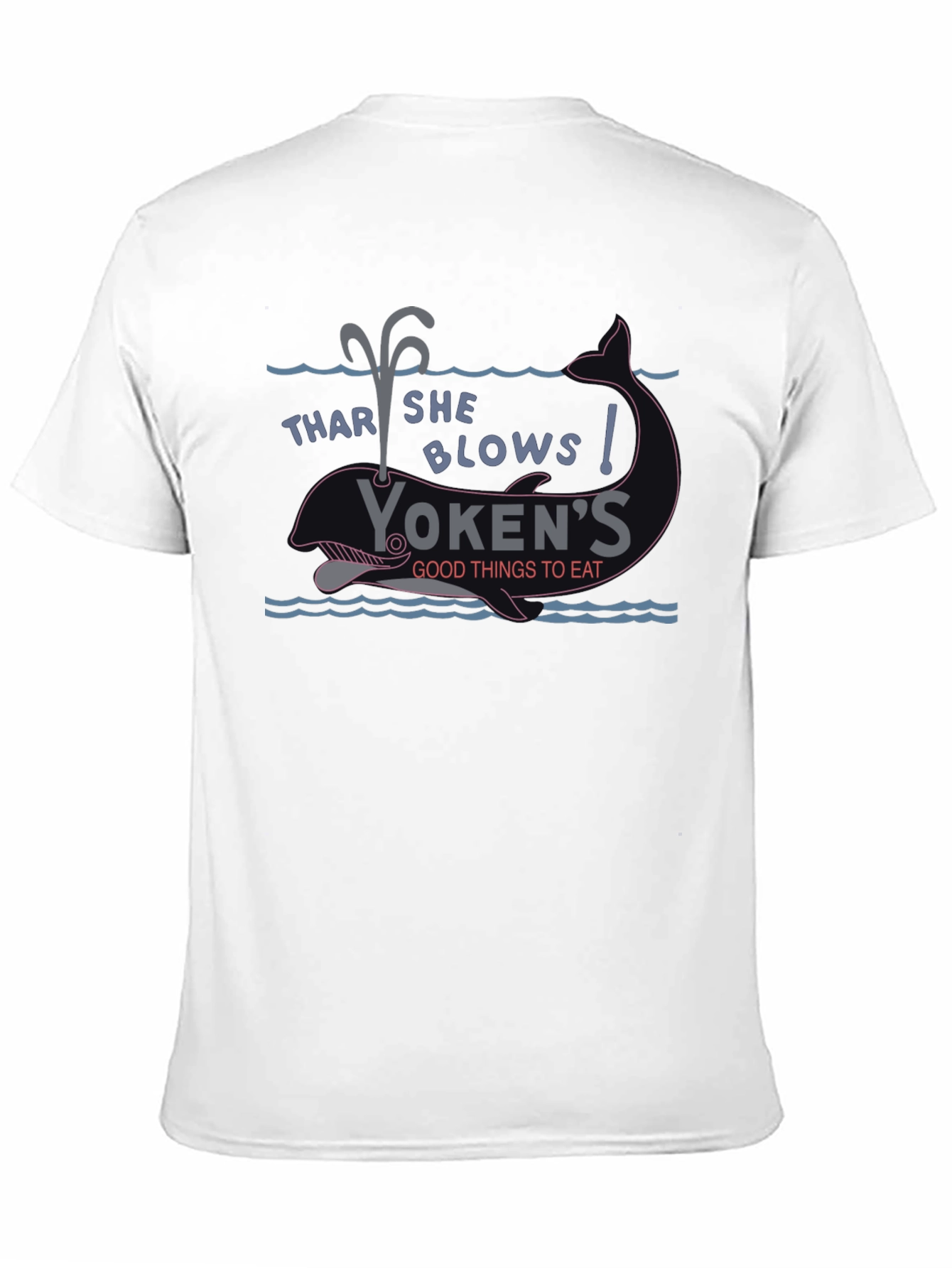 Yokens Thar She Blows Graphic Tee - Black