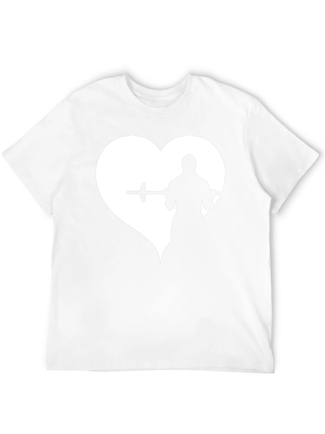 Weightlifting Heart T-Shirt - Black