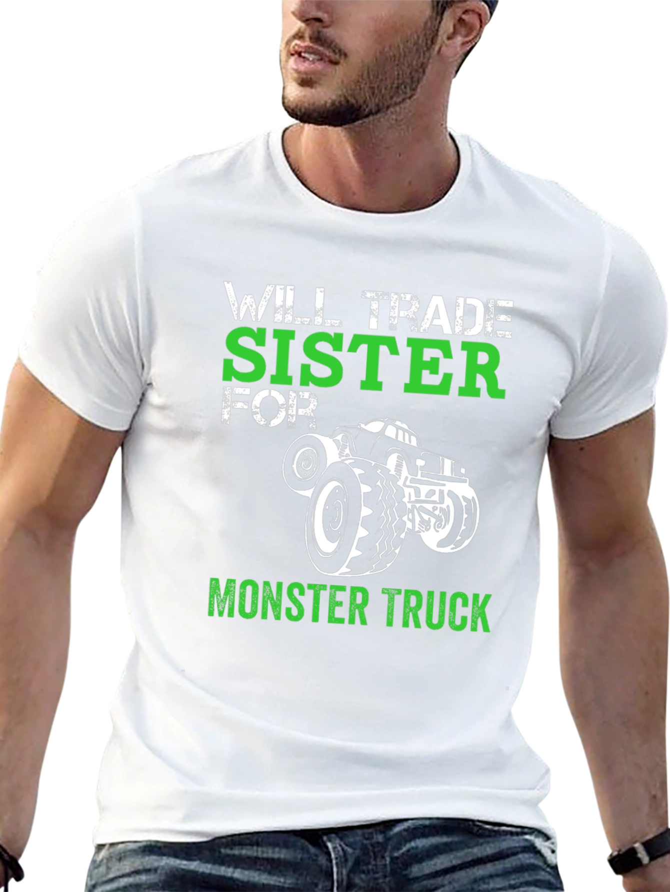 Will Trade Sister for Monster Truck Tee
