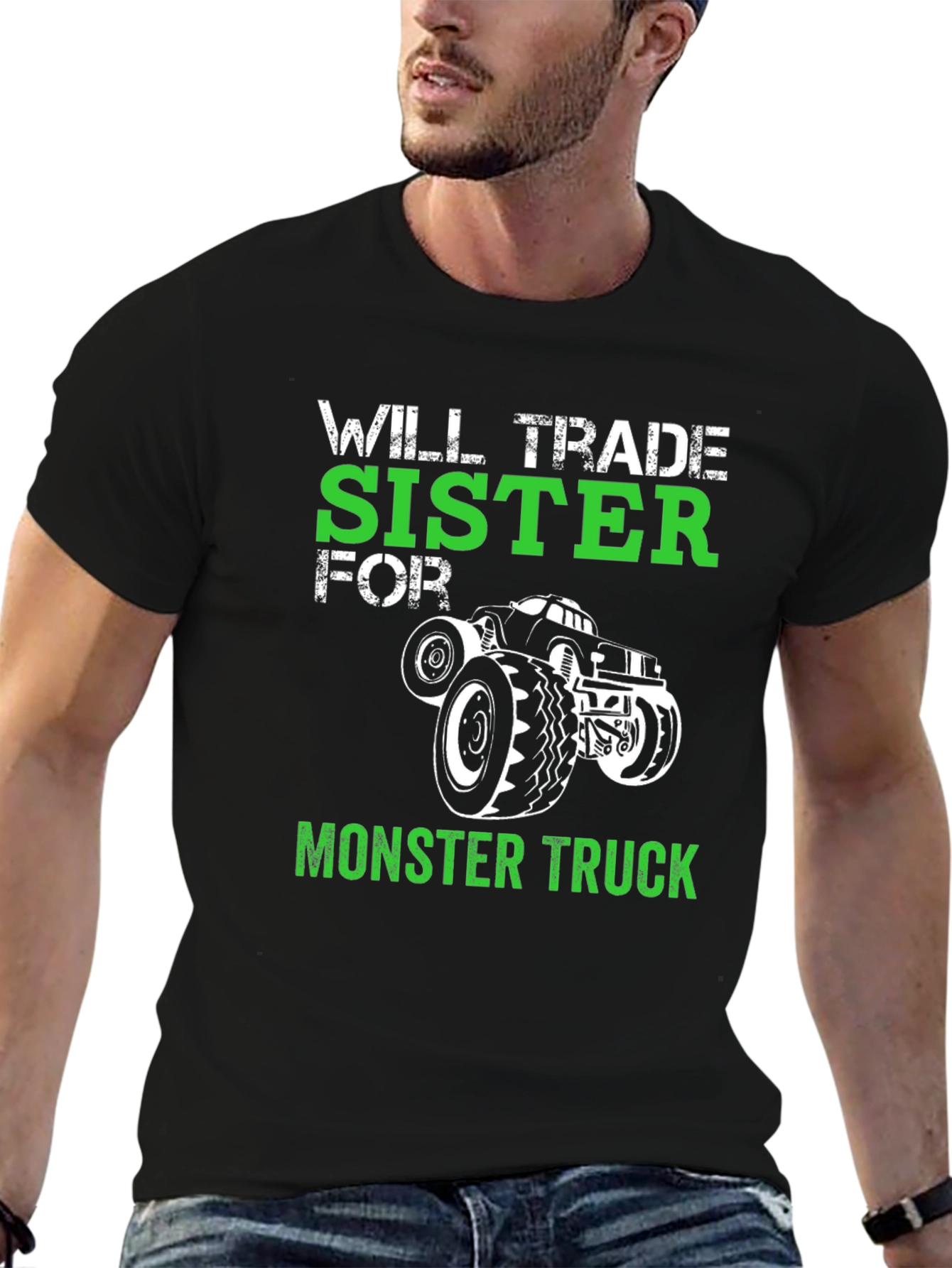Will Trade Sister for Monster Truck Tee