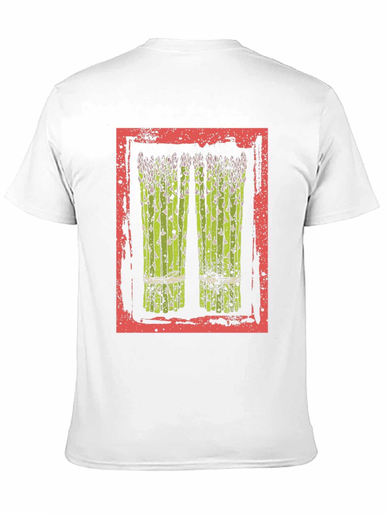 Asparagus Graphic Tee - Trendy Foodie T-Shirt