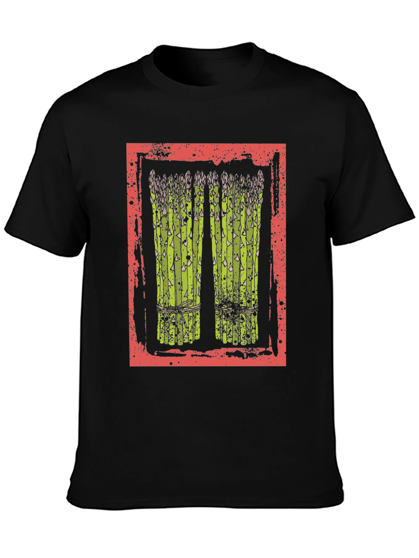Asparagus Graphic Tee - Trendy Foodie T-Shirt