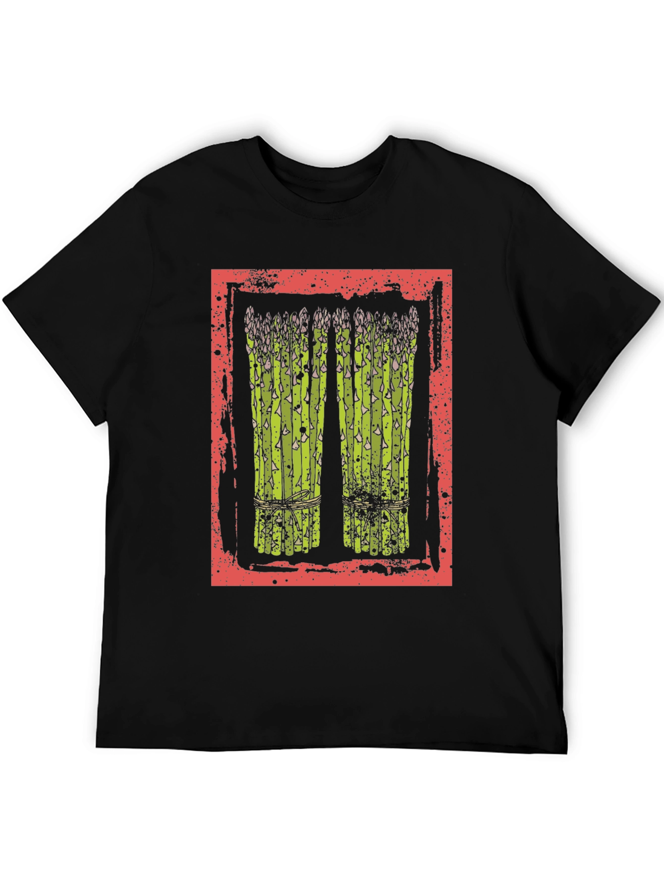 Asparagus Graphic Tee - Trendy Foodie T-Shirt