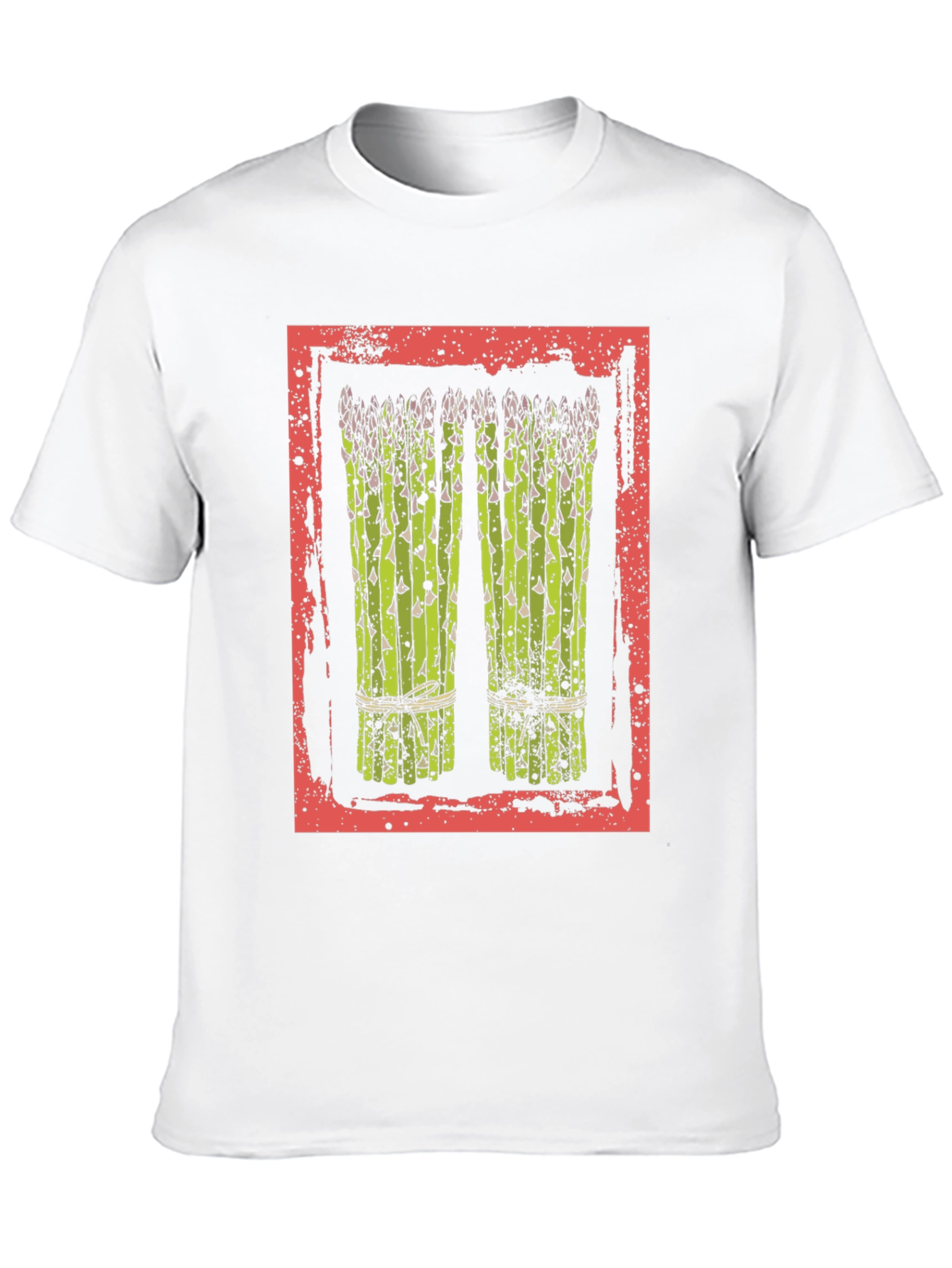 Asparagus Graphic Tee - Trendy Foodie T-Shirt