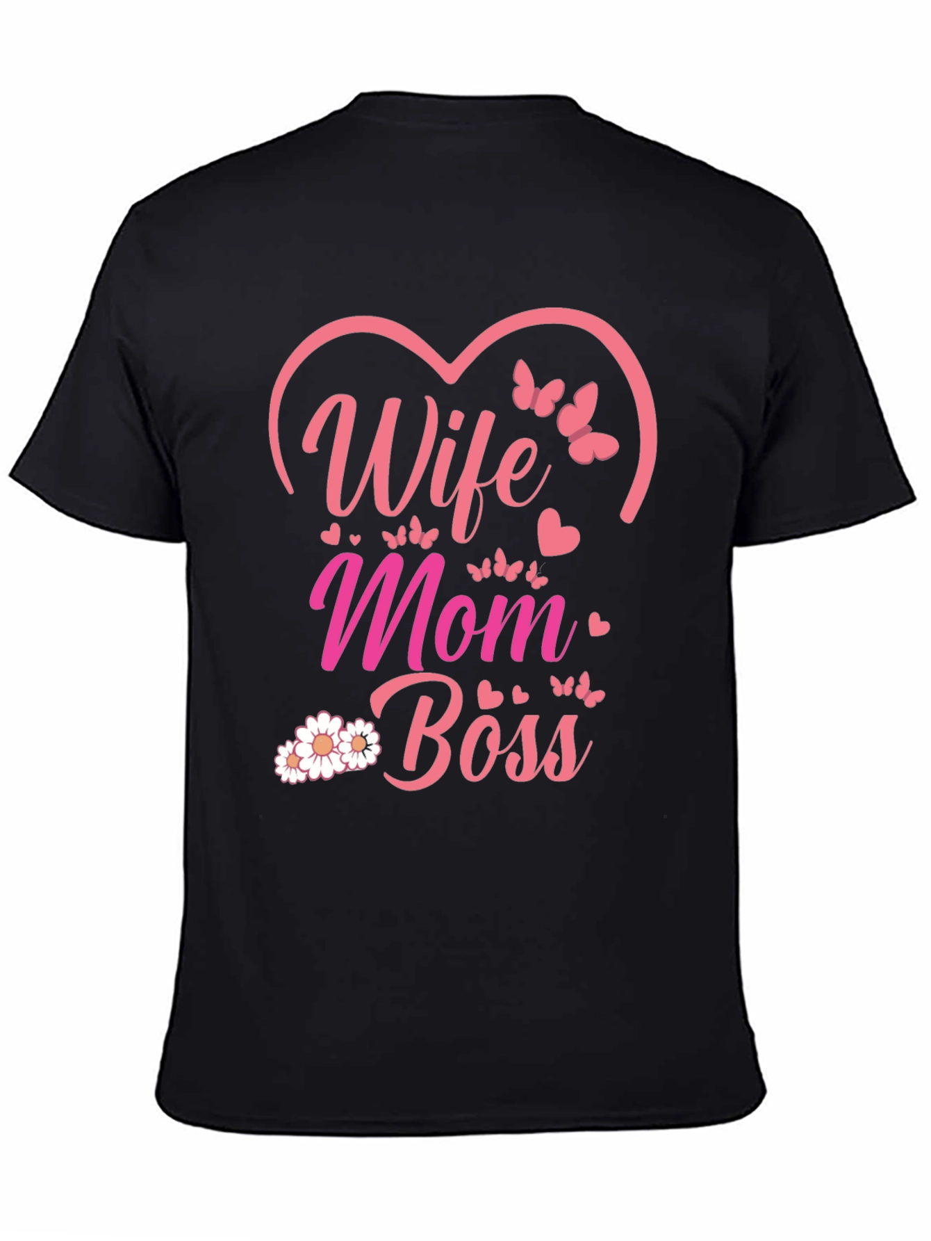 Wife Mom Boss Graphic Tee