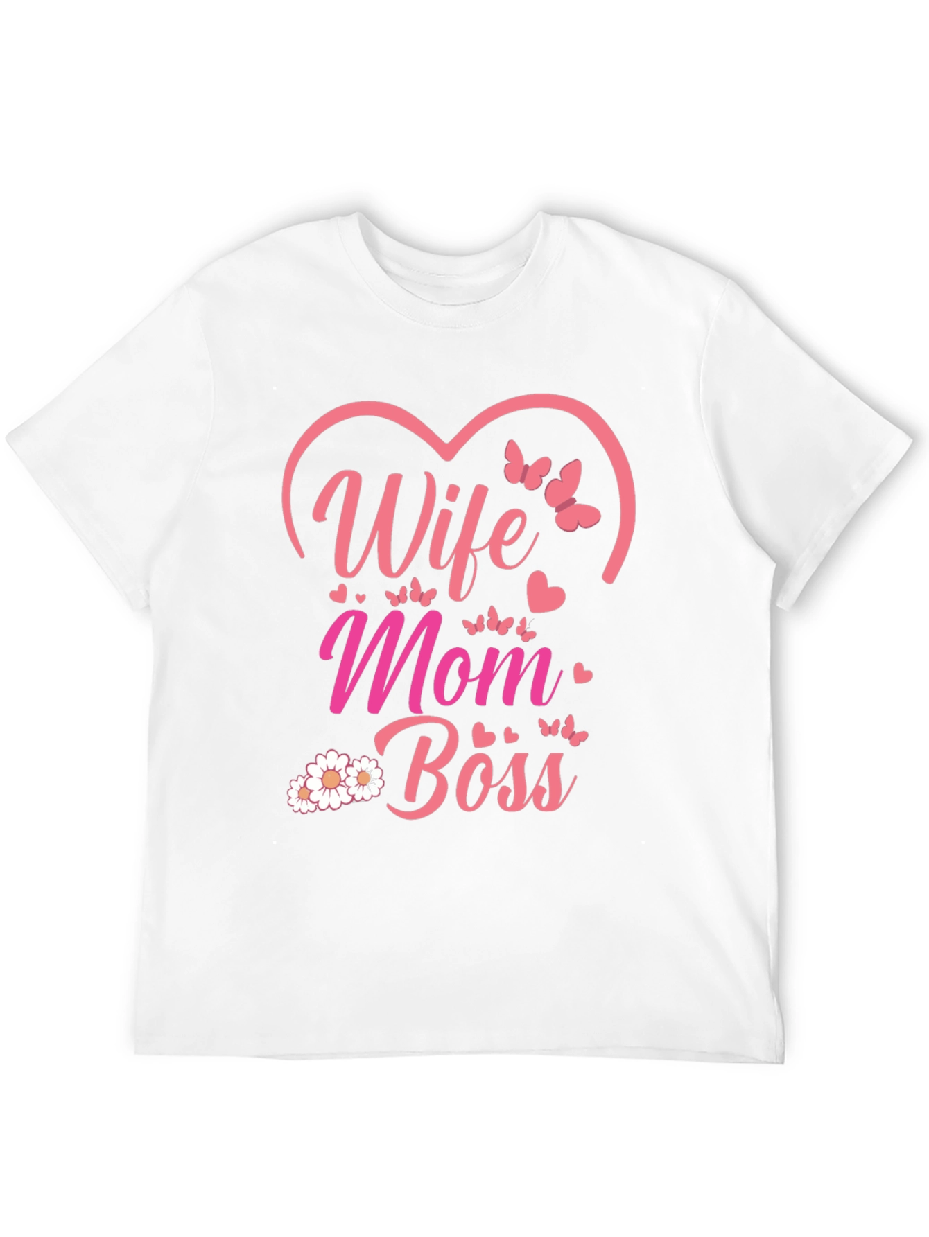 Wife Mom Boss Graphic Tee