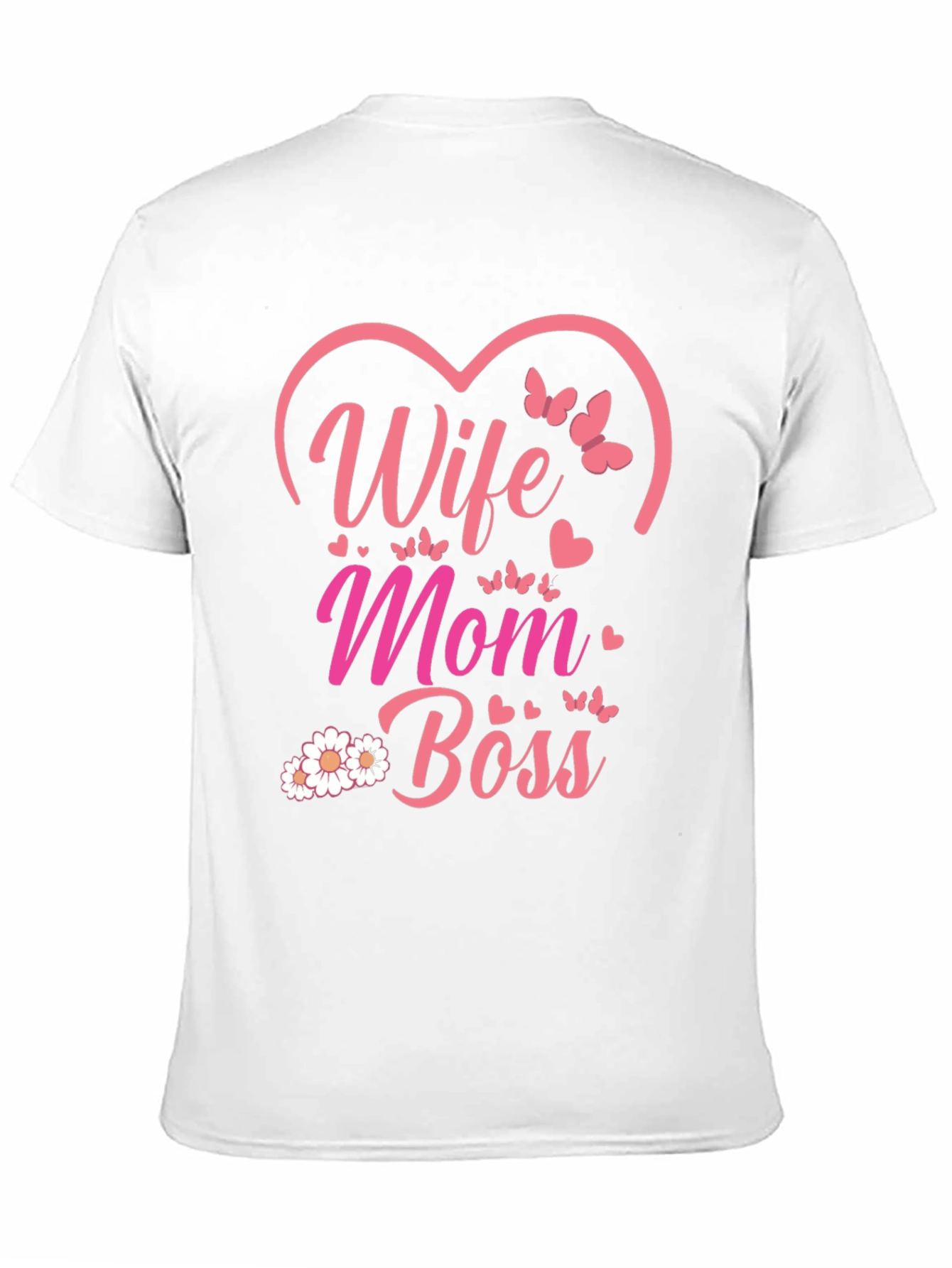 Wife Mom Boss Graphic Tee