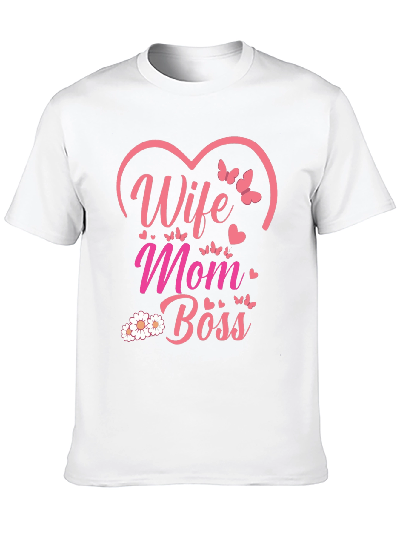 Wife Mom Boss Graphic Tee