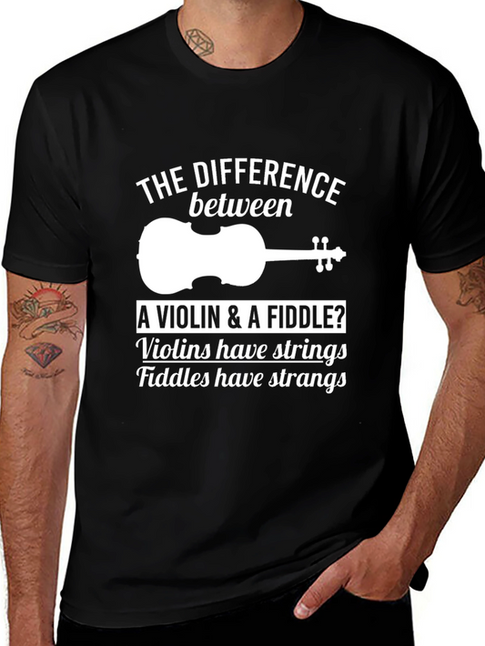 Violin & Fiddle Humor T-Shirt