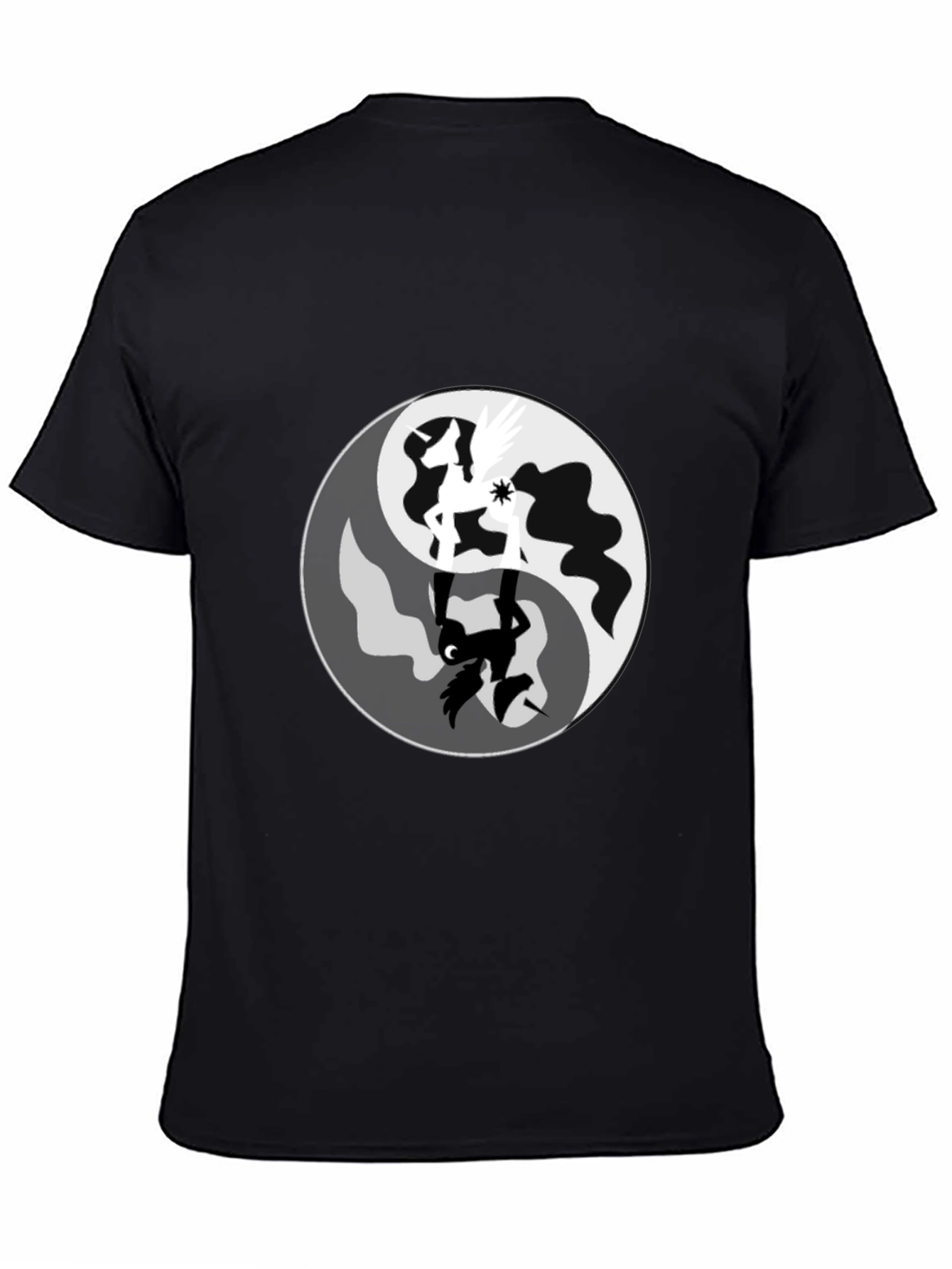 Yin Yang Pony T-Shirt - Balance of Harmony