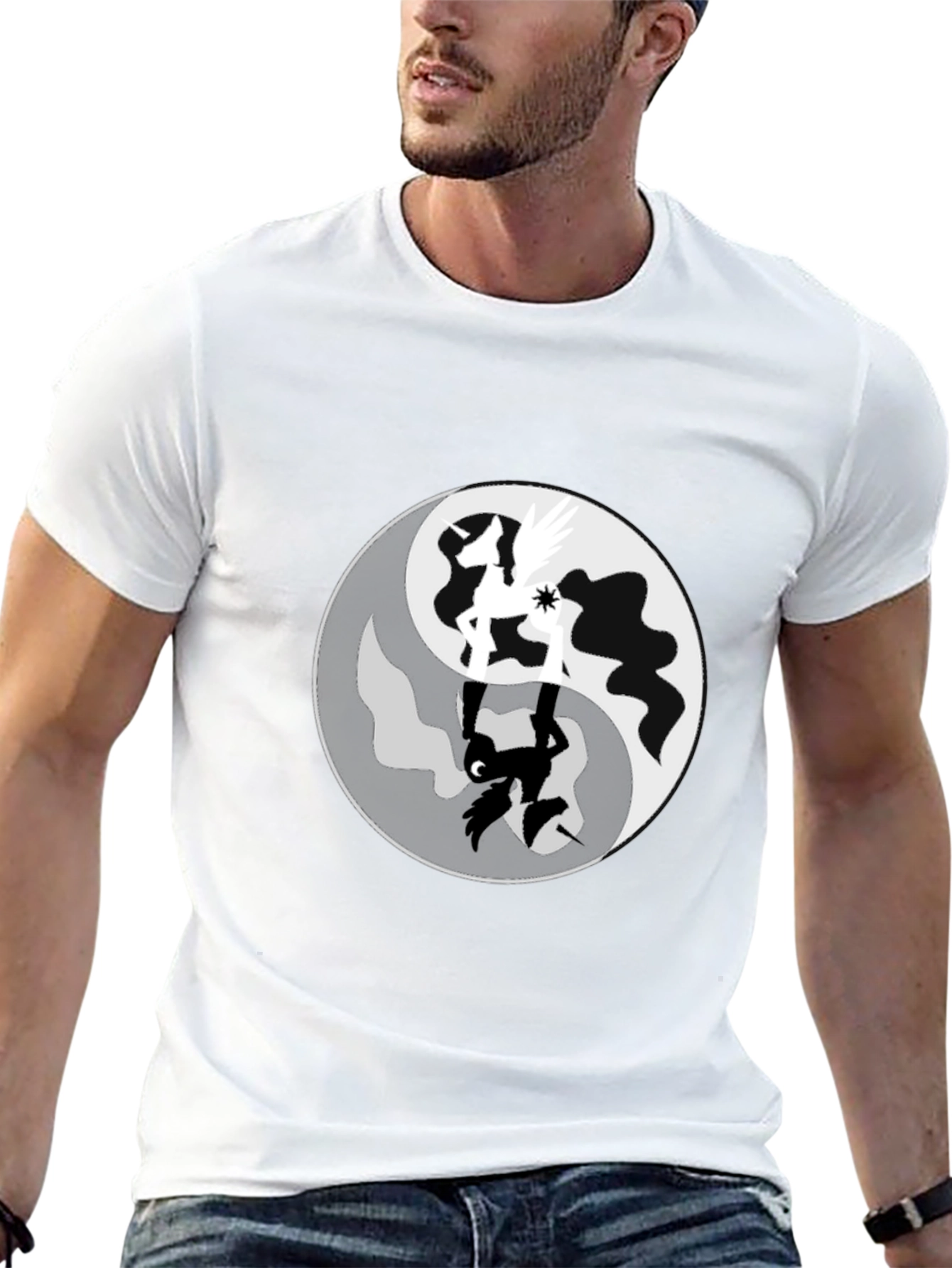 Yin Yang Pony T-Shirt - Balance of Harmony