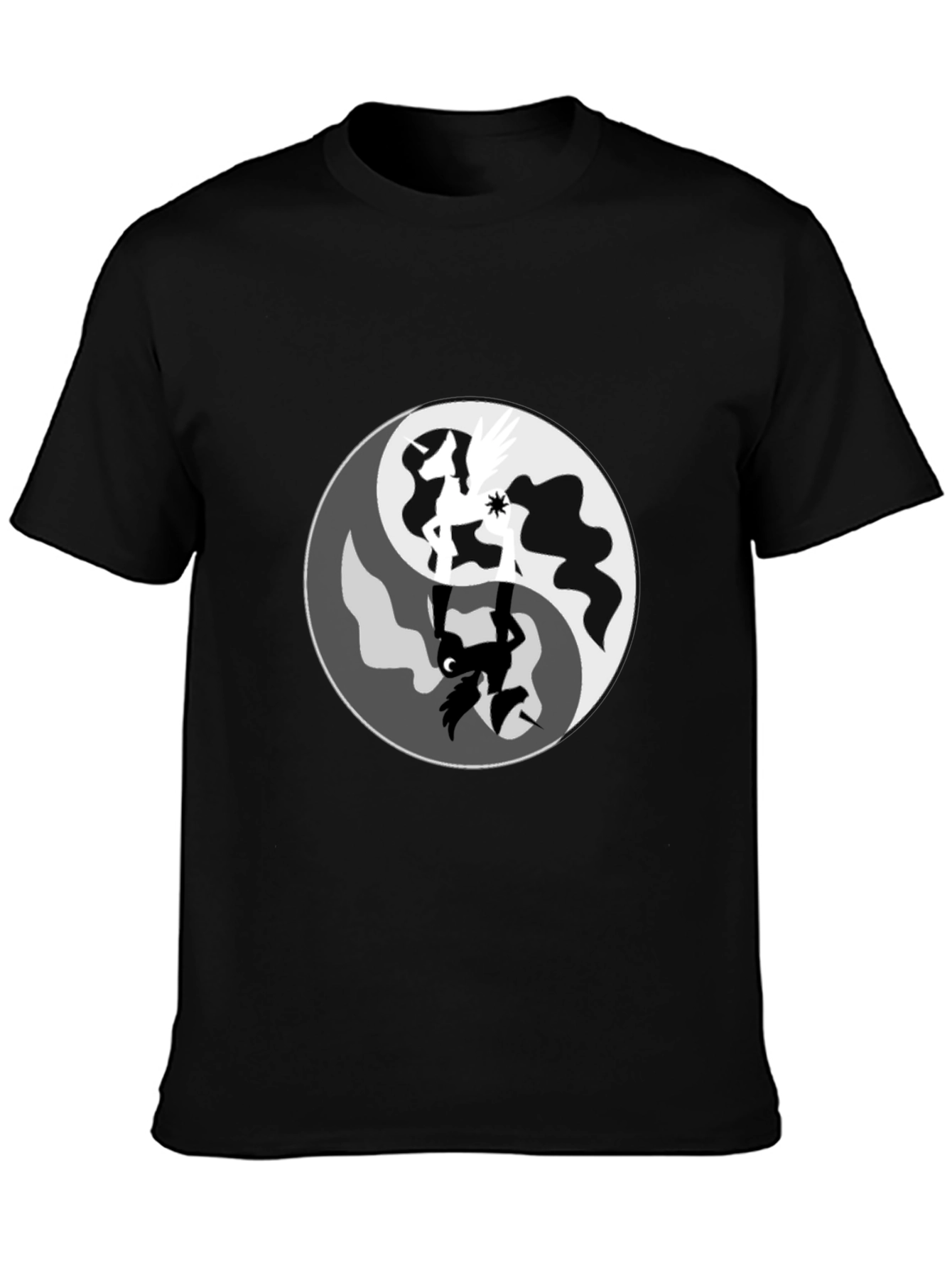 Yin Yang Pony T-Shirt - Balance of Harmony