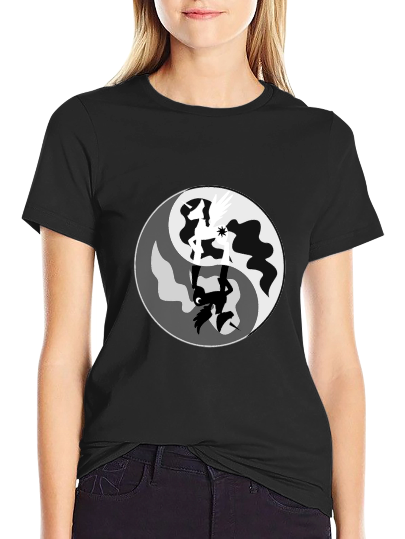 Yin Yang Pony T-Shirt - Balance of Harmony