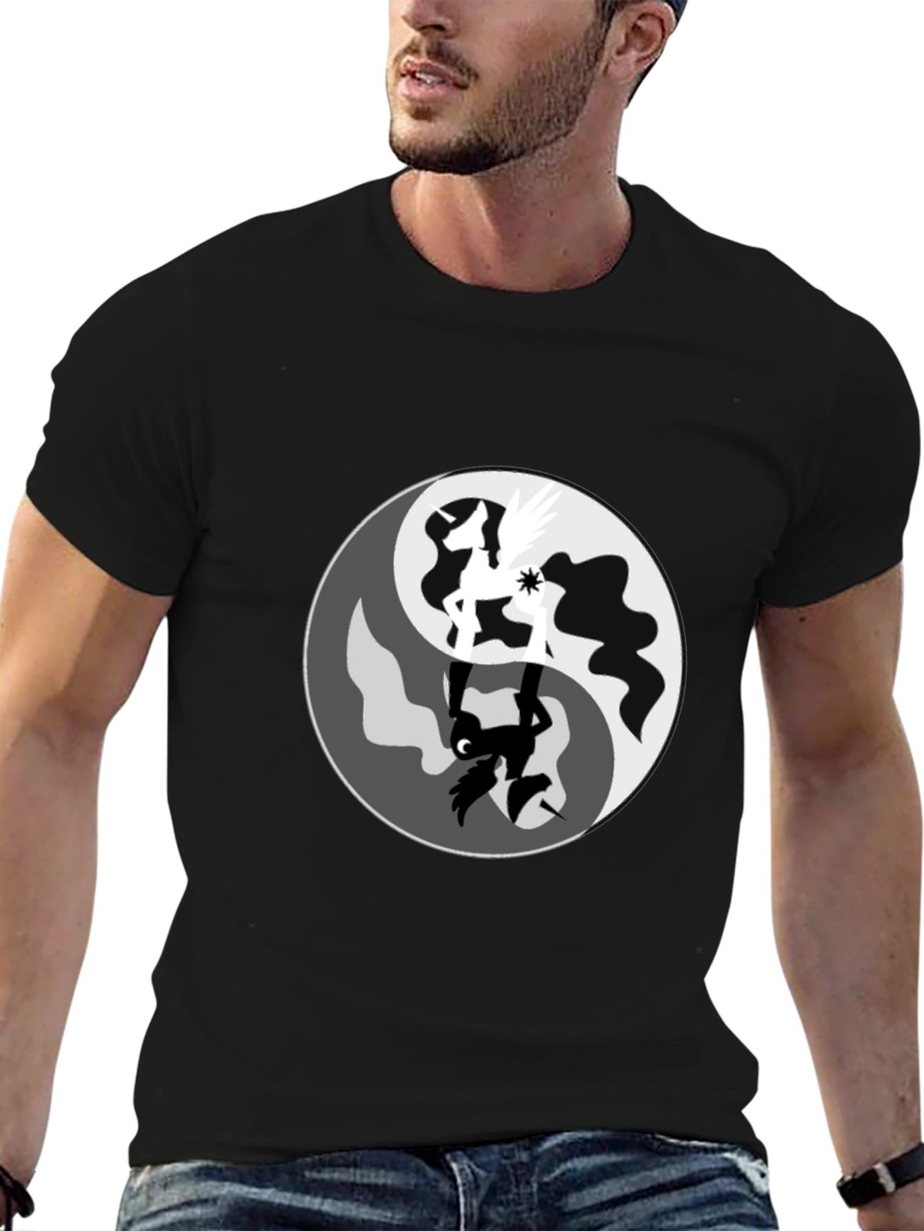 Yin Yang Pony T-Shirt - Balance of Harmony