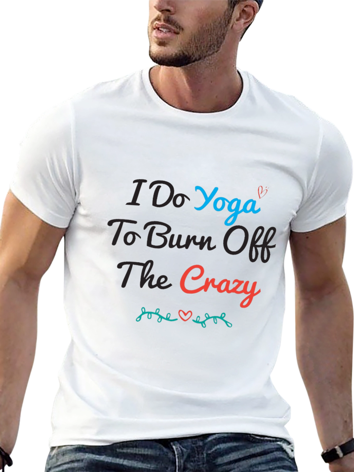 Yoga Crazy T-Shirt - Burn Off The Crazy Tee