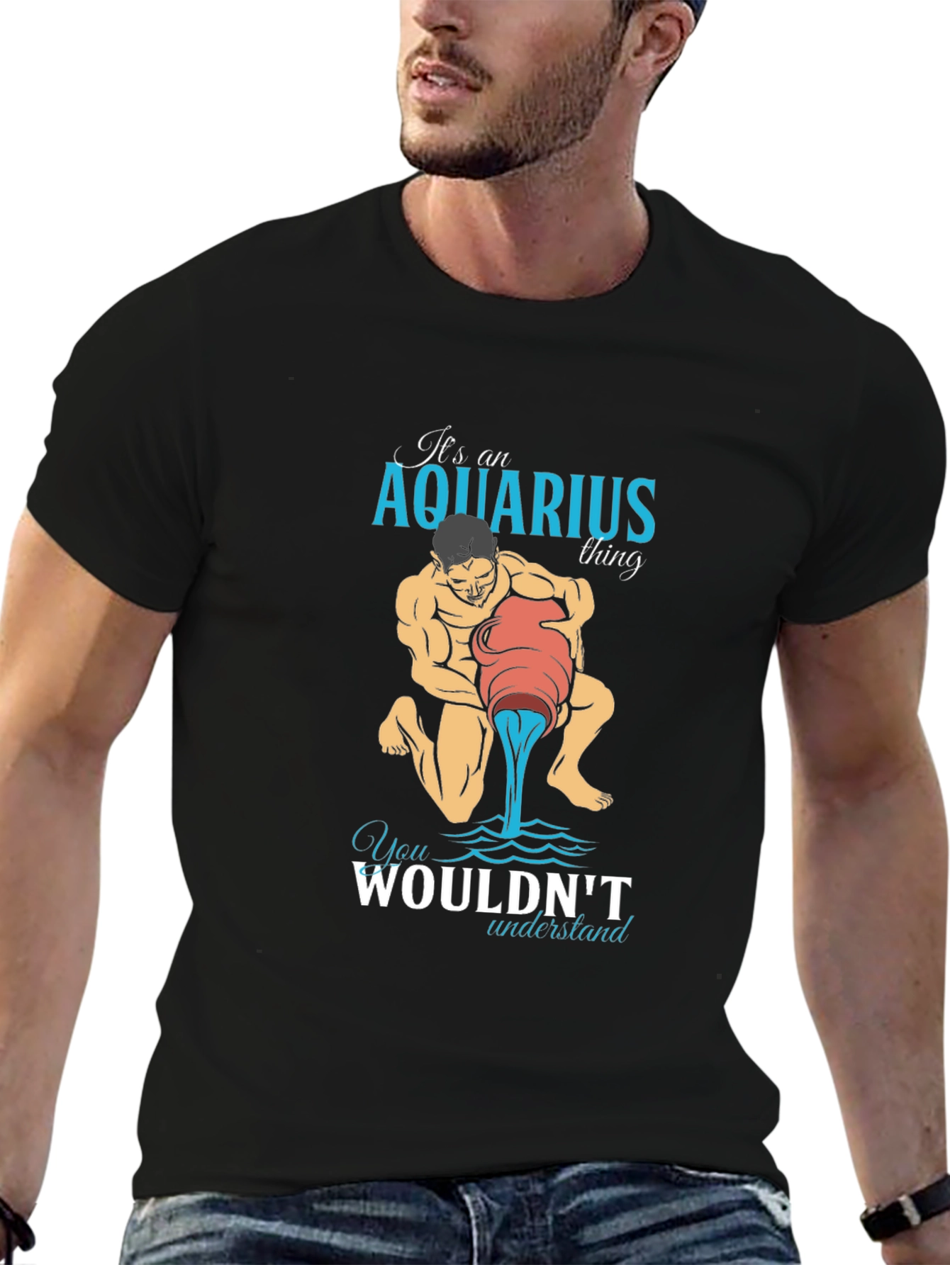 Aquarius Thing Graphic Tee - Zodiac Sign Shirt