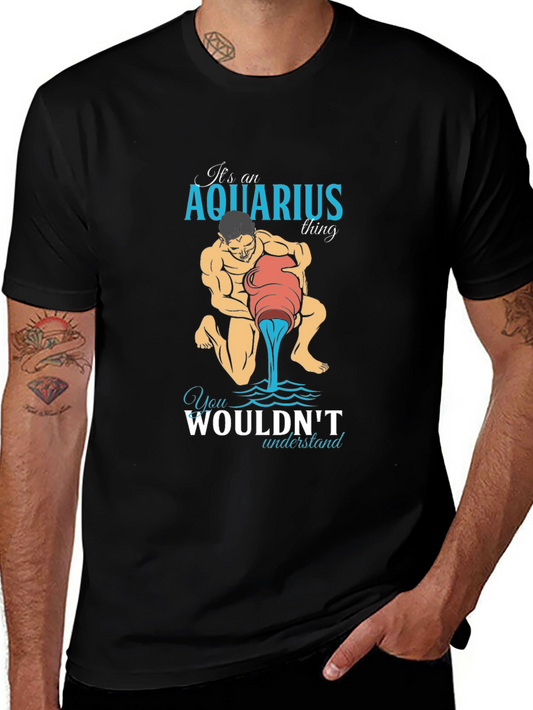 Aquarius Thing Graphic Tee - Zodiac Sign Shirt