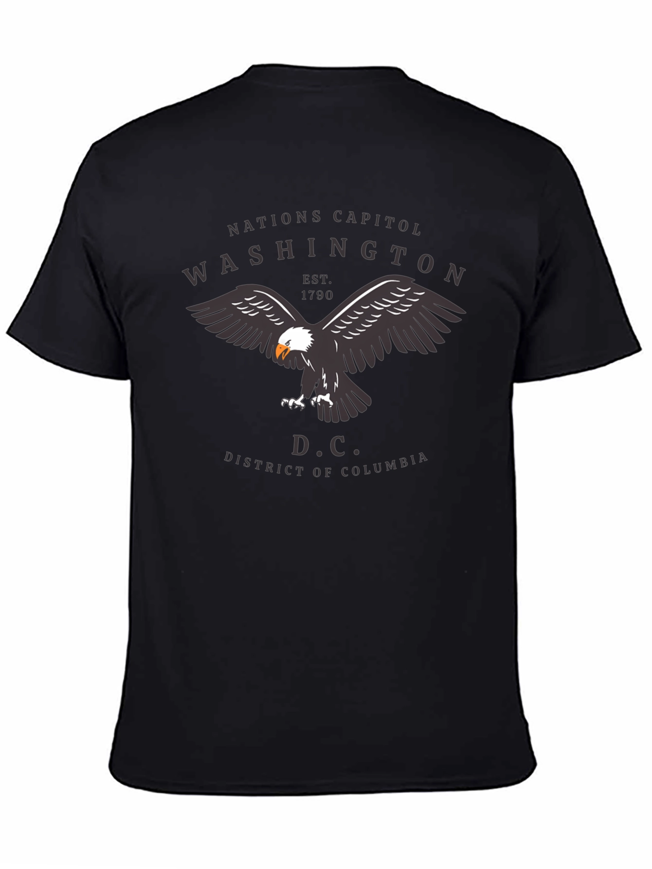Washington D.C. Eagle Graphic T-Shirt