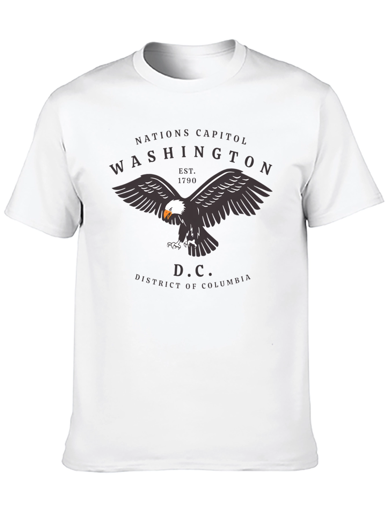 Washington D.C. Eagle Graphic T-Shirt