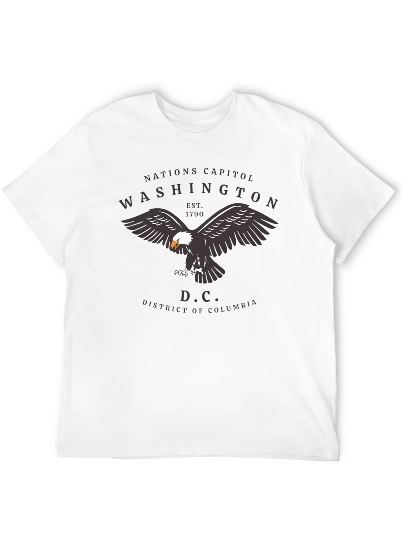 Washington D.C. Eagle Graphic T-Shirt